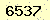 請輸入此驗證碼 : 6537