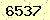 請輸入此驗證碼 : 6537