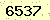 請輸入此驗證碼 : 6537