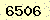 請輸入此驗證碼 : 6506