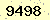 請輸入此驗證碼 : 9498