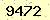 請輸入此驗證碼 : 9472