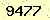請輸入此驗證碼 : 9477