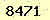 請輸入此驗證碼 : 8471
