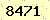 請輸入此驗證碼 : 8471