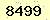 請輸入此驗證碼 : 8499