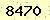 請輸入此驗證碼 : 8470