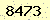請輸入此驗證碼 : 8473