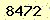 請輸入此驗證碼 : 8472