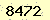 請輸入此驗證碼 : 8472