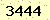 請輸入此驗證碼 : 3444