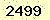 請輸入此驗證碼 : 2499