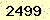 請輸入此驗證碼 : 2499