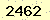 請輸入此驗證碼 : 2462