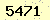 請輸入此驗證碼 : 5471