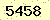 請輸入此驗證碼 : 5458