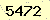 請輸入此驗證碼 : 5472