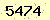 請輸入此驗證碼 : 5474