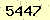 請輸入此驗證碼 : 5447