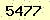 請輸入此驗證碼 : 5477