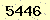 請輸入此驗證碼 : 5446