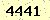 請輸入此驗證碼 : 4441