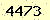 請輸入此驗證碼 : 4473