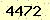 請輸入此驗證碼 : 4472
