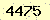 請輸入此驗證碼 : 4475