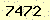 請輸入此驗證碼 : 7472