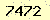 請輸入此驗證碼 : 7472