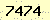 請輸入此驗證碼 : 7474
