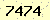 請輸入此驗證碼 : 7474