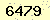 請輸入此驗證碼 : 6479