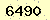 請輸入此驗證碼 : 6490