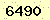 請輸入此驗證碼 : 6490