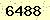請輸入此驗證碼 : 6488