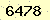 請輸入此驗證碼 : 6478