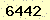 請輸入此驗證碼 : 6442