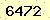請輸入此驗證碼 : 6472