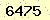 請輸入此驗證碼 : 6475
