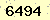 請輸入此驗證碼 : 6494