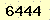 請輸入此驗證碼 : 6444