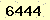 請輸入此驗證碼 : 6444