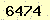 請輸入此驗證碼 : 6474