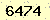 請輸入此驗證碼 : 6474
