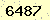 請輸入此驗證碼 : 6487