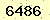 請輸入此驗證碼 : 6486