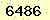 請輸入此驗證碼 : 6486