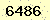 請輸入此驗證碼 : 6486